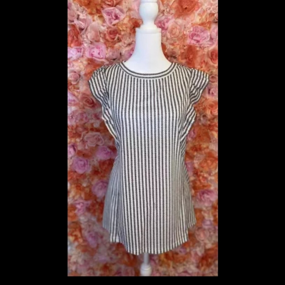 ♥️New ruffle Stripe tank top - Picture 6 of 14